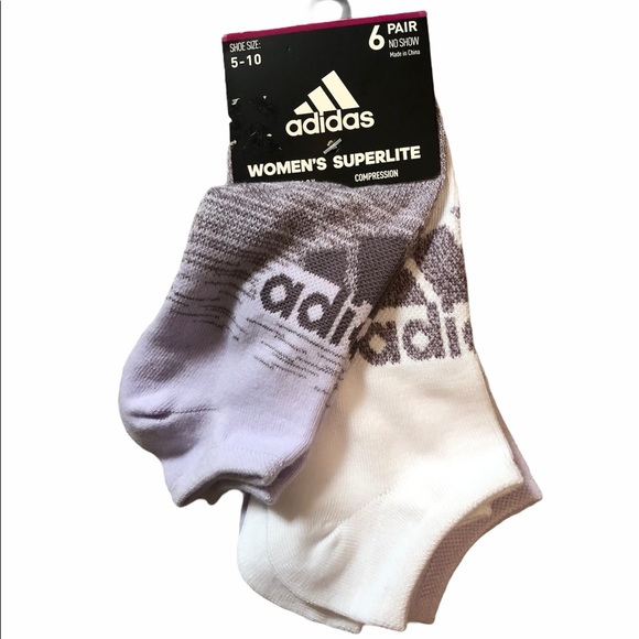 🆕 adidas Superlite No Show Socks 6 Pack - Picture 11 of 11